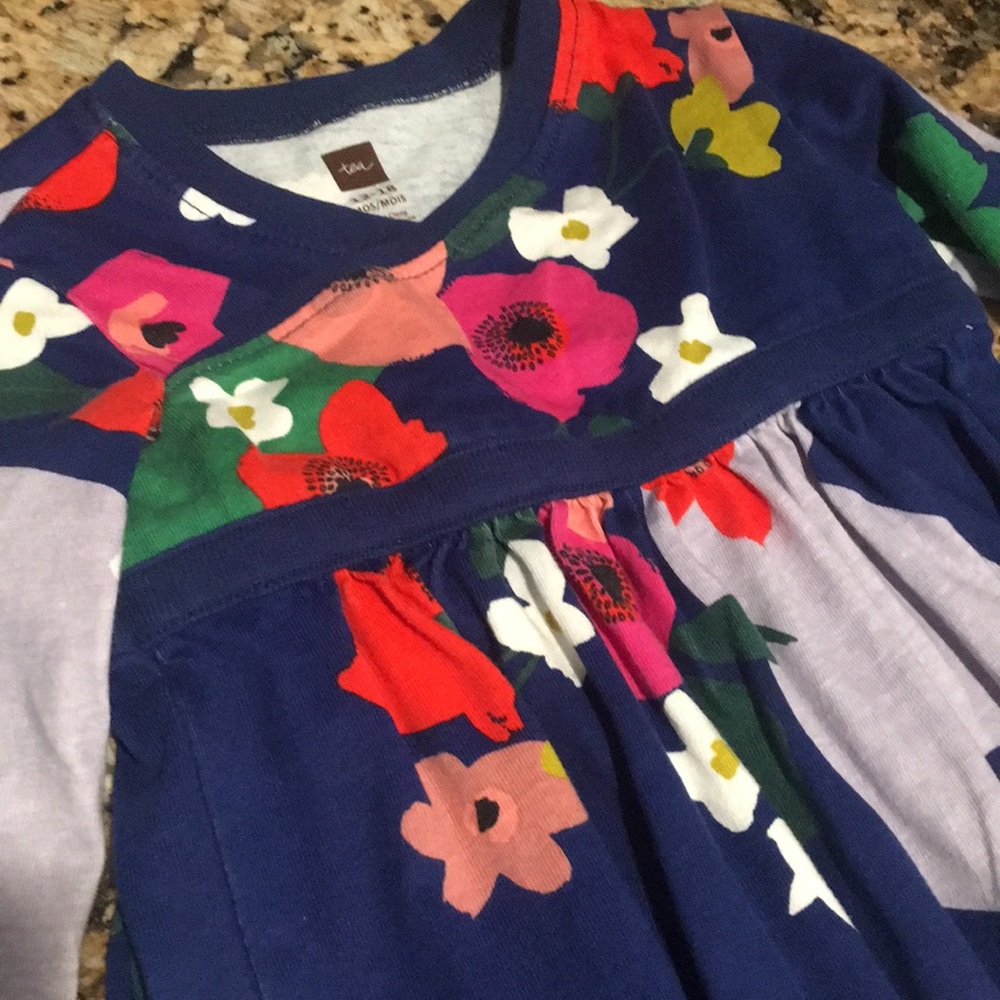 EUC Tea 12-18 months empire dress